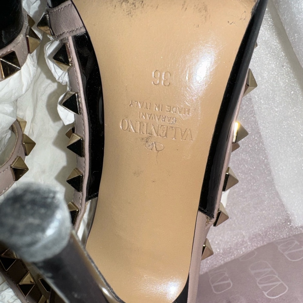 Valentino Rock stud black heels - Picture 7 of 14